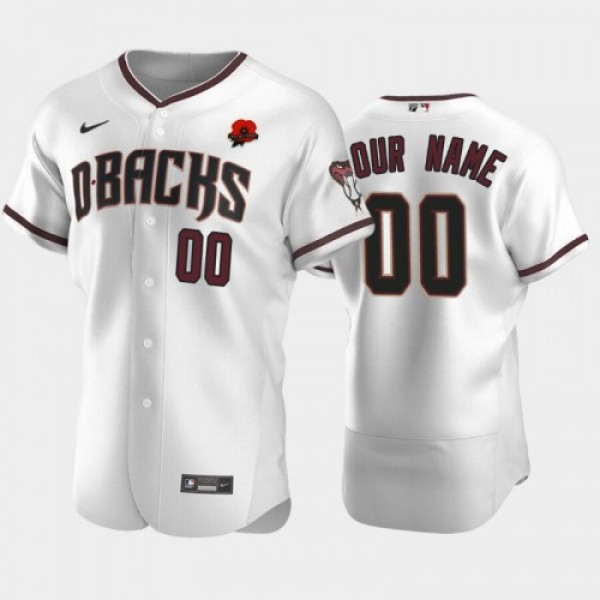 Arizona Diamondbacks Custom Men's Nike Authen...