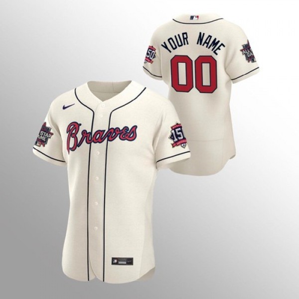 Atlanta Braves Custom Men's Nike 150th Annive...