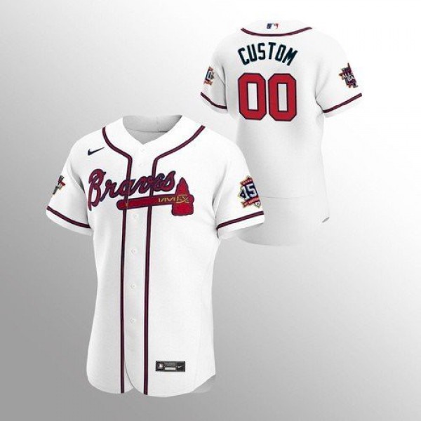 Atlanta Braves Custom Men's Nike 150th Annive...