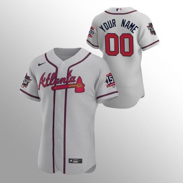 Atlanta Braves Custom Men's Nike 150th Annive...