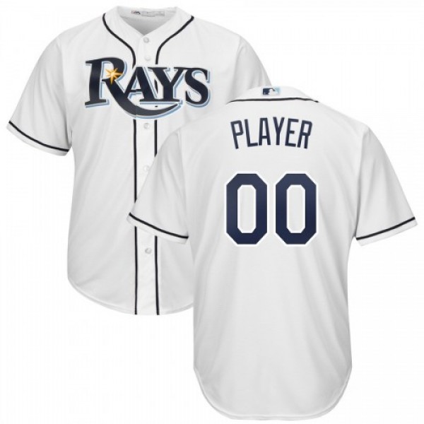 Tampa Bay Rays Majestic Home Cool Base Custom Jers...