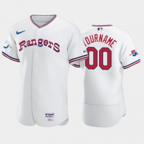 Texas Rangers Custom 1972 Throwback 50th Anniversa...