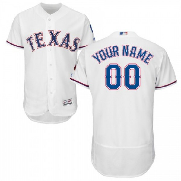 Texas Rangers Majestic Home Flex Base Authentic Co...