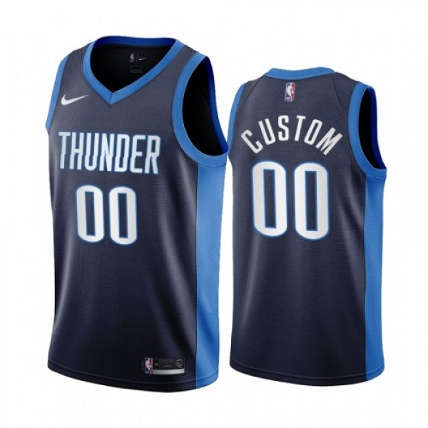 Oklahoma City Thunder Personalized Navy NBA Swingm...