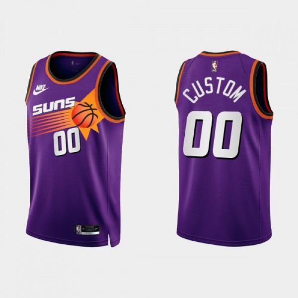 Phoenix Suns Custom Purple Men's Nike NBA 202...