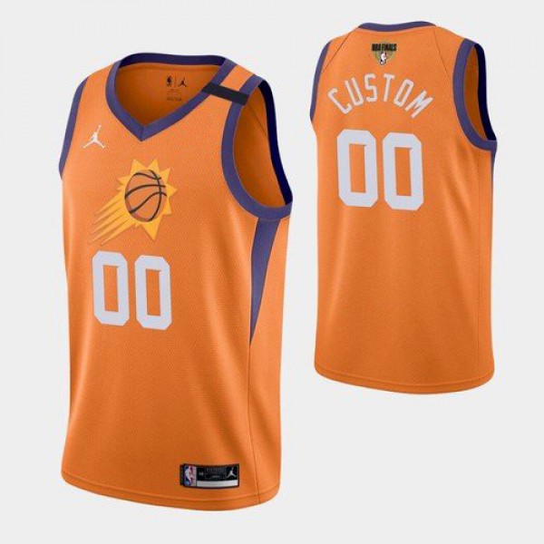 Phoenix Suns Custom Men's 2021 NBA Finals Bou...