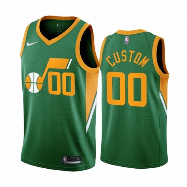 Utah Jazz Personalized Green NBA Swingman 2020-21 ...