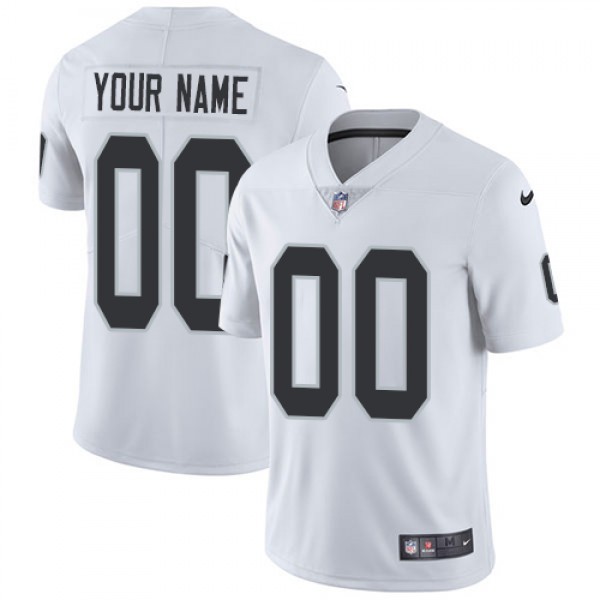 Nike Las Vegas Raiders Customized White Stitched V...