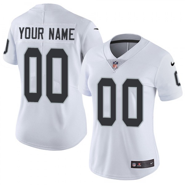 Nike Las Vegas Raiders Customized White Stitched V...