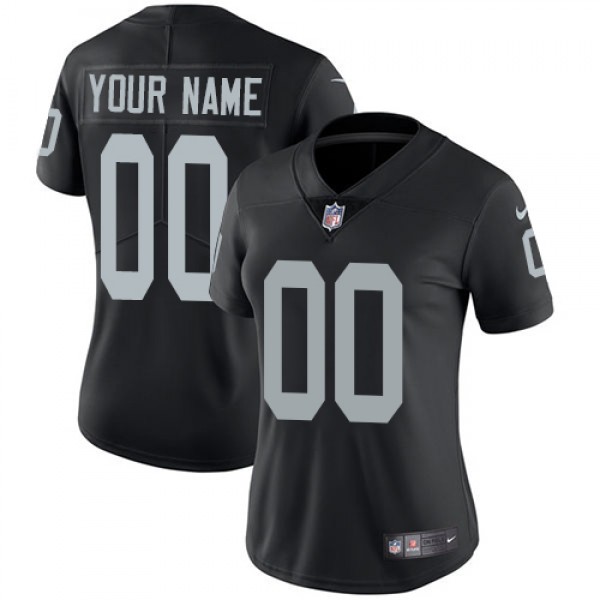 Nike Las Vegas Raiders Customized Black Team Color...