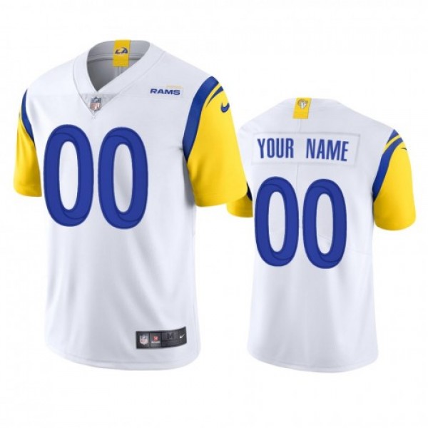 Los Angeles Rams Custom Men's Nike Alternate ...