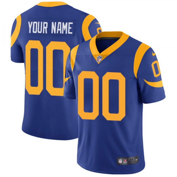 Nike Los Angeles Rams Customized Royal Blue Altern...