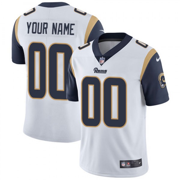 Nike Los Angeles Rams Customized White Stitched Va...