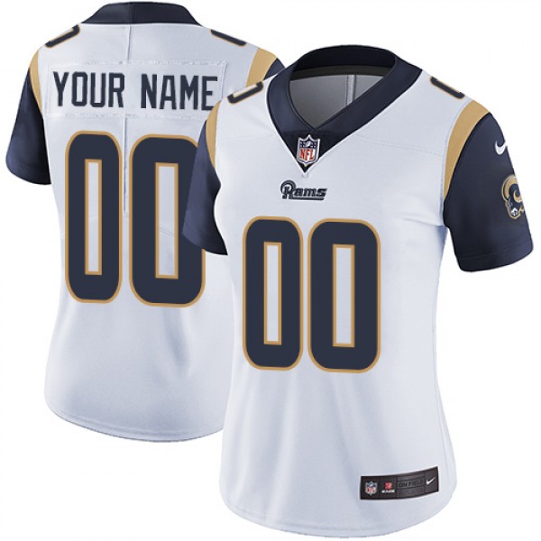 Nike Los Angeles Rams Customized White Stitched Va...