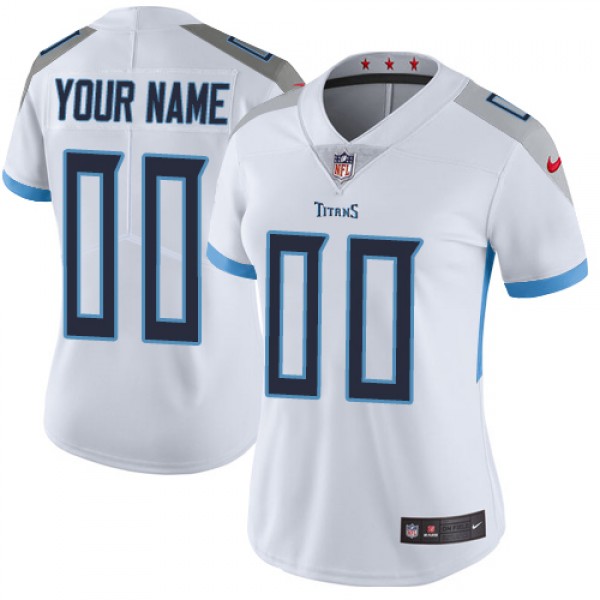 Nike Tennessee Titans Customized White Stitched Va...