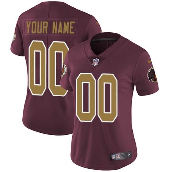 Nike Washington Commanders Customized Burgundy Red...