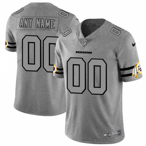 Nike Washington Commanders Custom Men's Gray ...