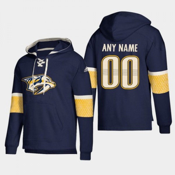 Nashville Predators Personalized Lace-Up Pullover ...