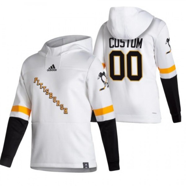 Pittsburgh Penguins Custom Adidas Reverse Retro Pu...