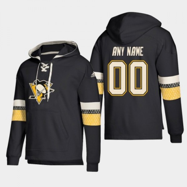 Pittsburgh Penguins Personalized Lace-Up Pullover ...