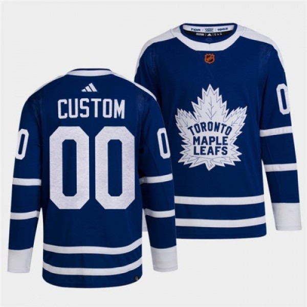 Toronto Maple Leafs Custom Men's adidas Rever...