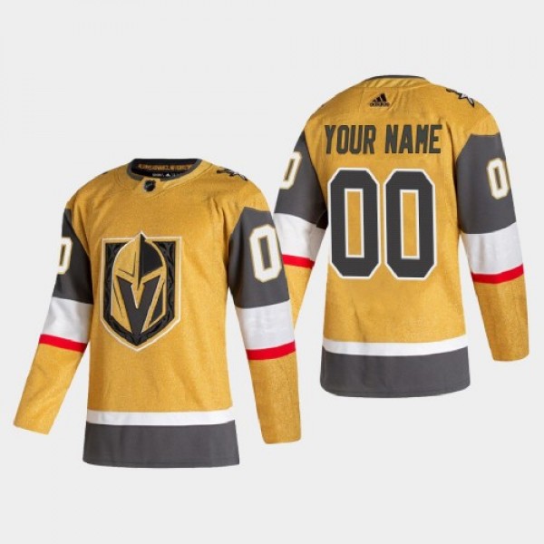 Vegas Golden Knights Custom Men's Adidas 2020...