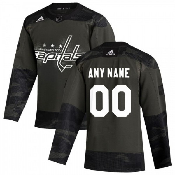 Washington Capitals Adidas 2019 Veterans Day Authe...