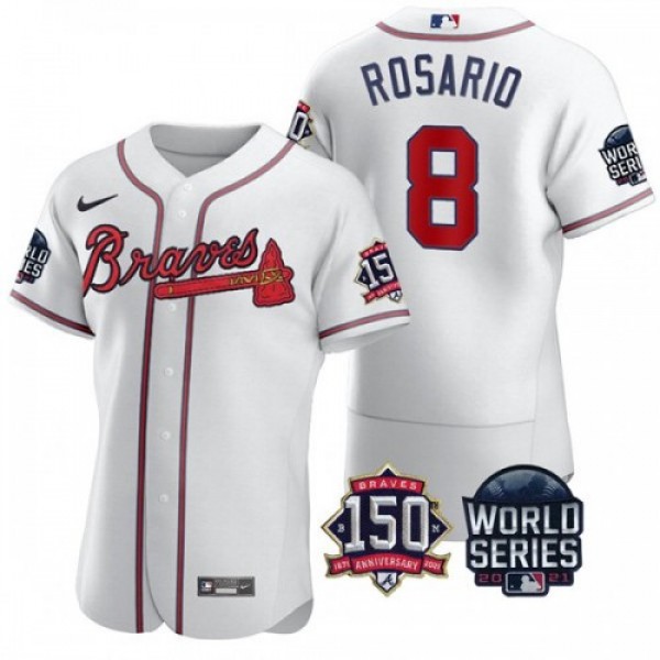 Atlanta Atlanta Braves #8 Eddie Rosario Men's...