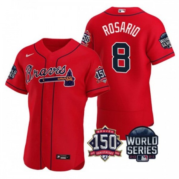 Atlanta Atlanta Braves #8 Eddie Rosario Men's...