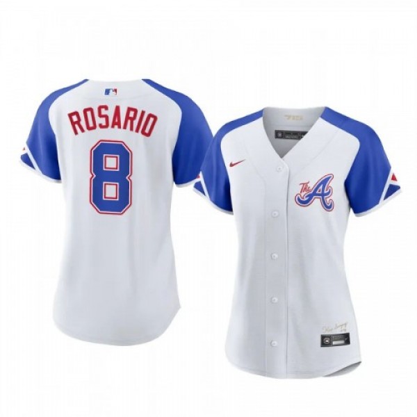 Atlanta Atlanta Braves #8 Eddie Rosario 2023 City ...