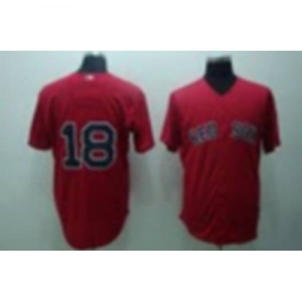 Boston Red Sox #18 Matsuzake Daisuke Stitched Red ...