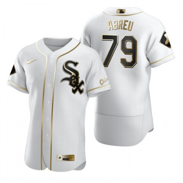 Chicago Chicago White Sox #79 Jose Abreu White Nik...