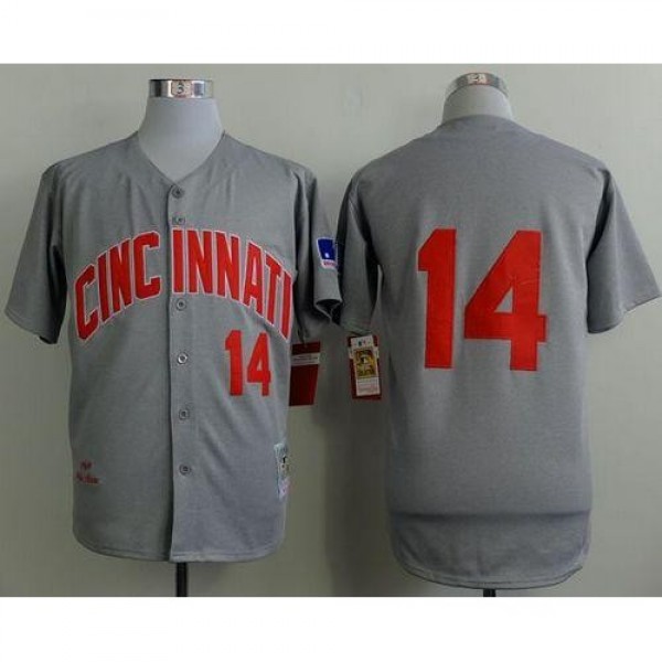 Mitchell And Ness 1969 Cincinnati Reds #14 Pete Ro...