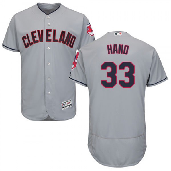 Cleveland Guardians #33 Brad Hand Grey Flexbase Au...