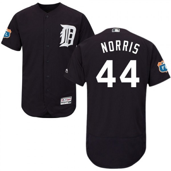 Detroit Tigers #44 Daniel Norris Navy Blue Flexbas...