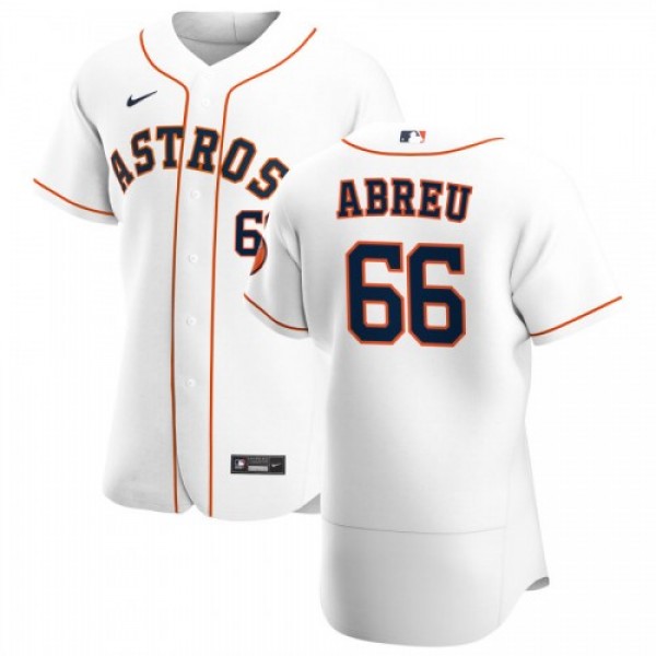 Houston Houston Astros #66 Bryan Abreu Men's ...