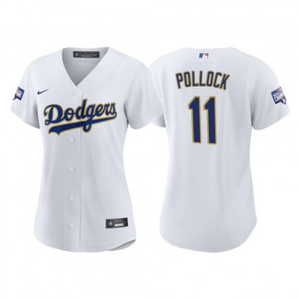 Los Angeles Los Angeles Dodgers #11 A.J. Pollock W...