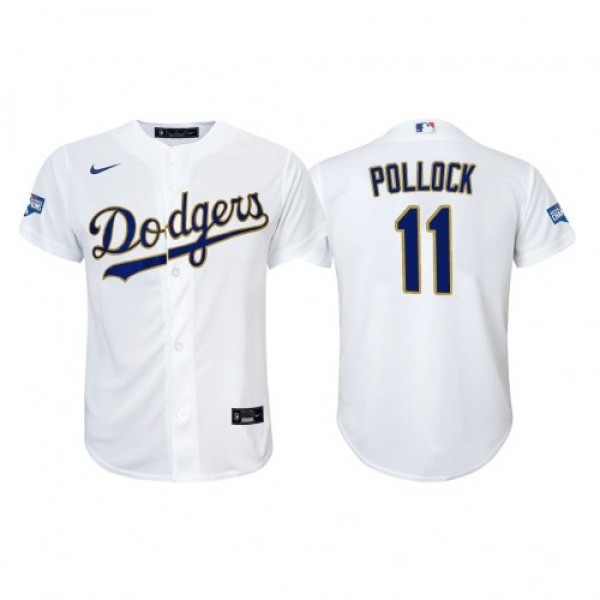 Los Angeles Los Angeles Dodgers #11 A.J. Pollock Y...