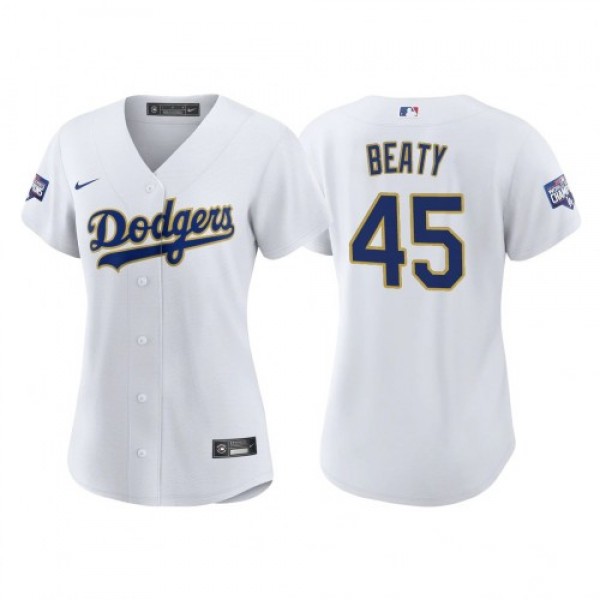 Los Angeles Los Angeles Dodgers #45 Matt Beaty Wom...