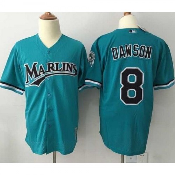 Mitchell And Ness 1995 Miami Marlins #8 Andre Daws...