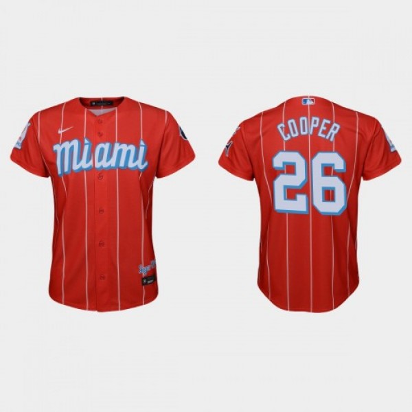 Miami Miami Marlins #26 Garrett Cooper Youth Nike ...