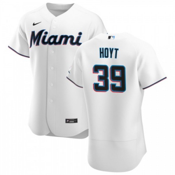 Miami Miami Marlins #39 James Hoyt Men's Nike...