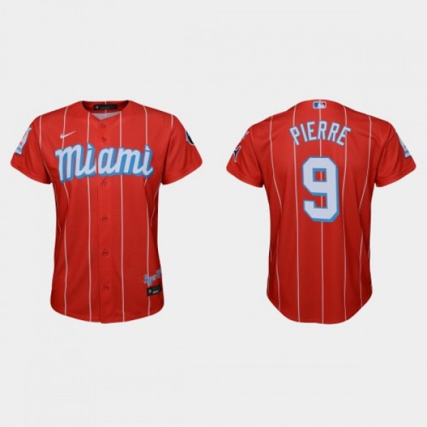 Miami Miami Marlins #9 Juan Pierre Youth Nike 2021...