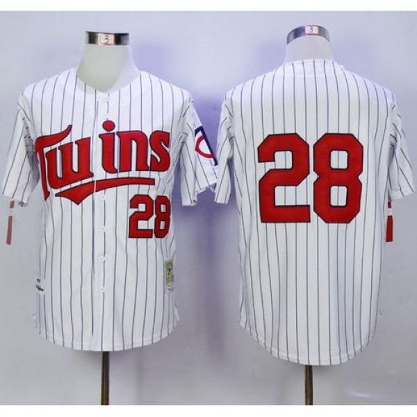 Mitchell And Ness Minnesota Twins #28 Bert Blyleve...