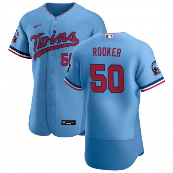 Minnesota Minnesota Twins #50 Brent Rooker Men...