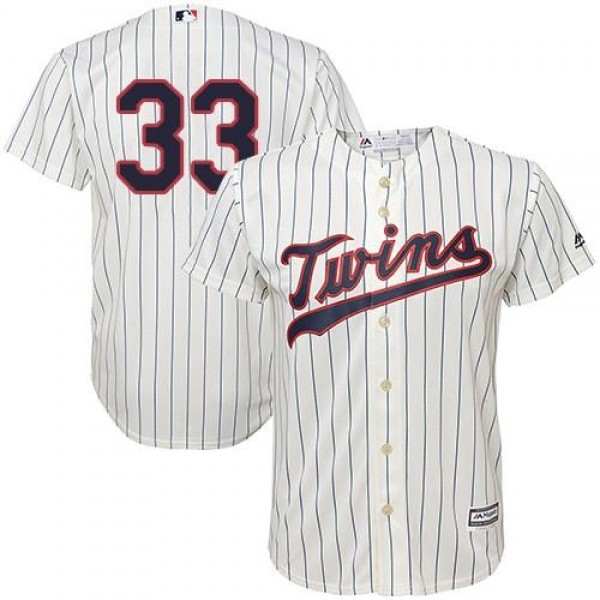 Minnesota Twins #33 Justin Morneau Cream Stitched ...