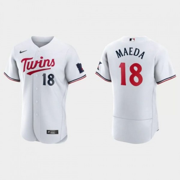 Minnesota Minnesota Twins #18 Kenta Maeda Men'...