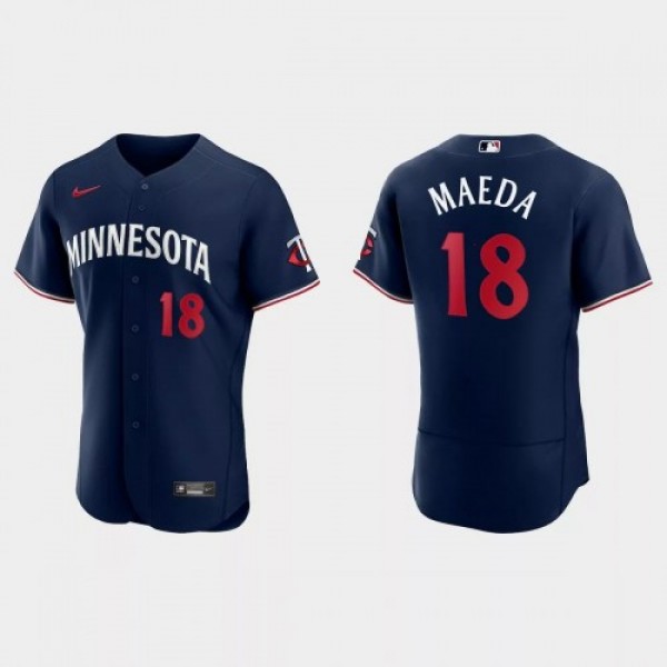 Minnesota Minnesota Twins #18 Kenta Maeda Men'...