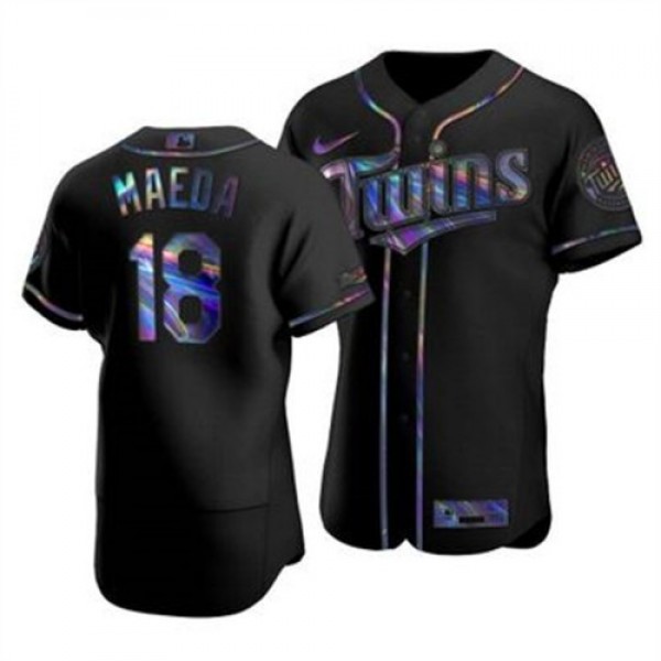 Minnesota Minnesota Twins #18 Kenta Maeda Men'...