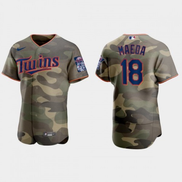 Minnesota Minnesota Twins #18 Kenta Maeda Men'...